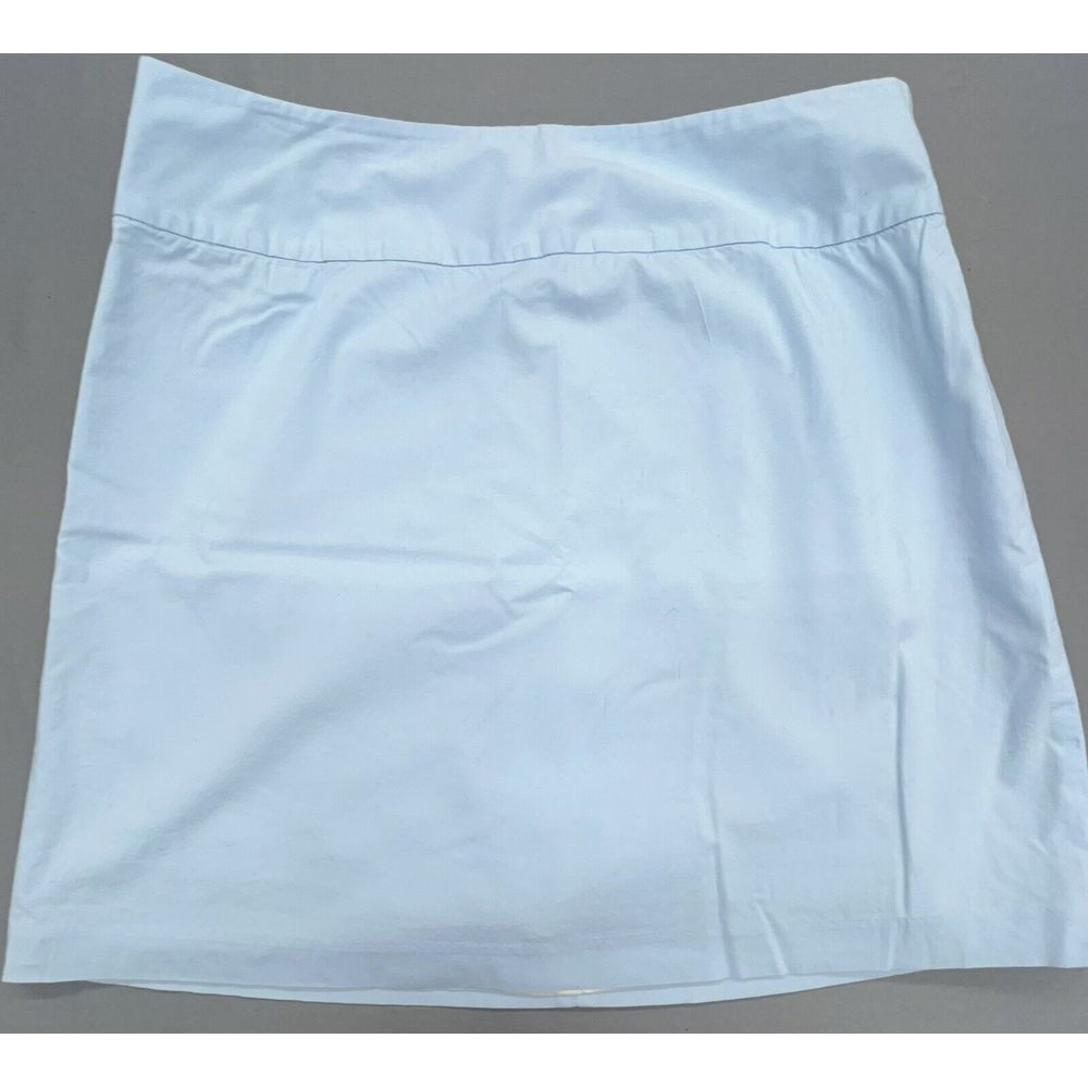 Castaway Skirt 10 Blue Mini A Line Stretch Line Golf Tennis Fish Athleisure Gorp